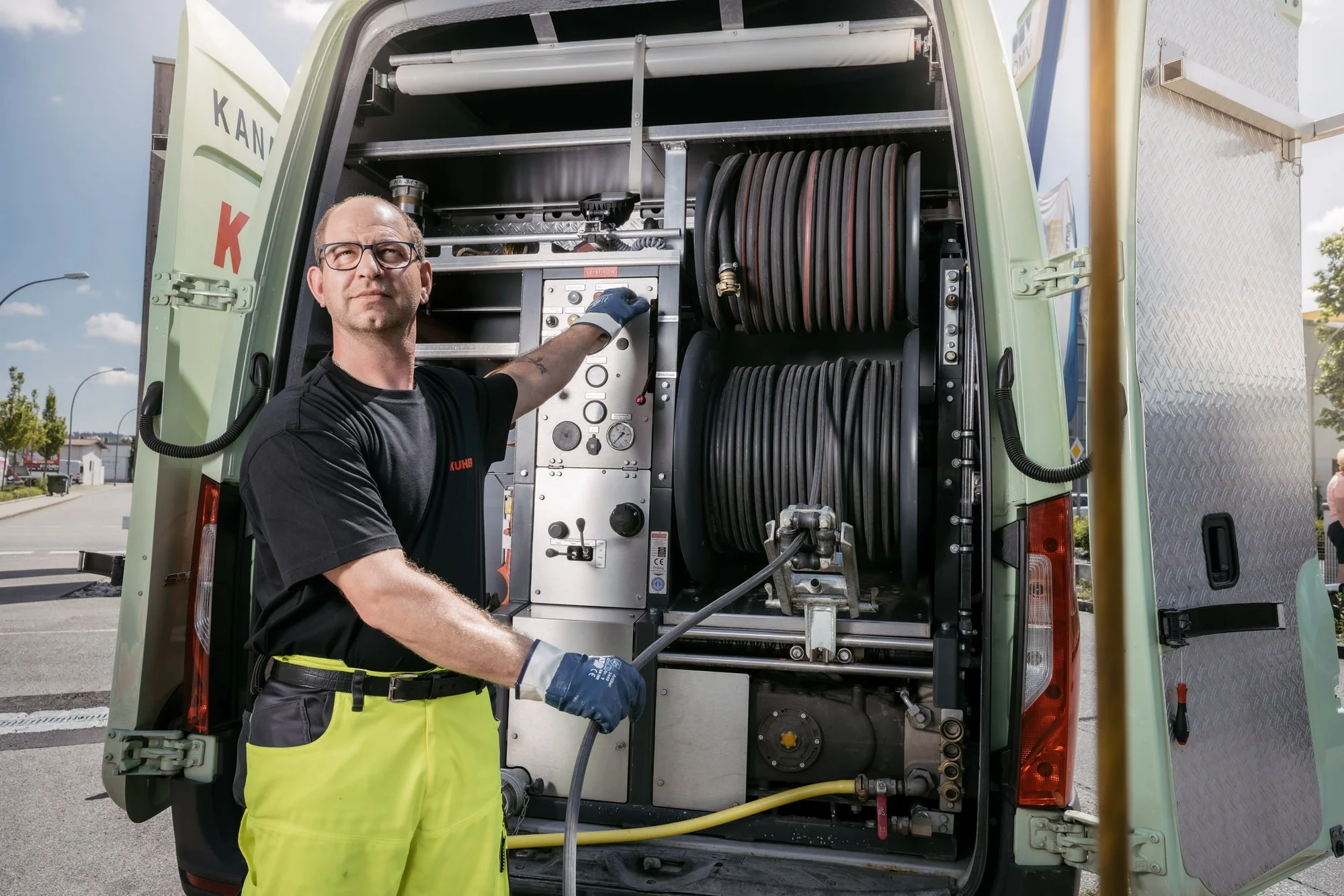 Kanalreinigung in Büchlberg für Schächte und Hausanschlüsse